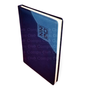 Agenda Ejecutiva 2026 - Azul, detalle esquina