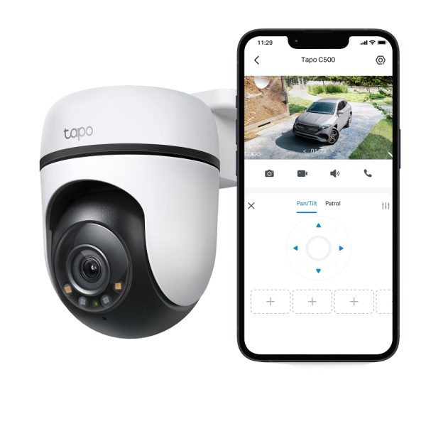 Tapo C500 - Cámara de Vigilancia Wi-Fi de 360 Grados para Exteriores con Detección IA - Imagen 4