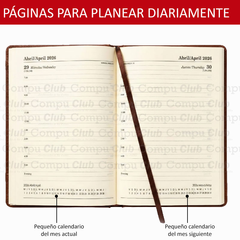 Agenda Ejecutiva 2026 – Gena, detalle pestaña - Imagen 5